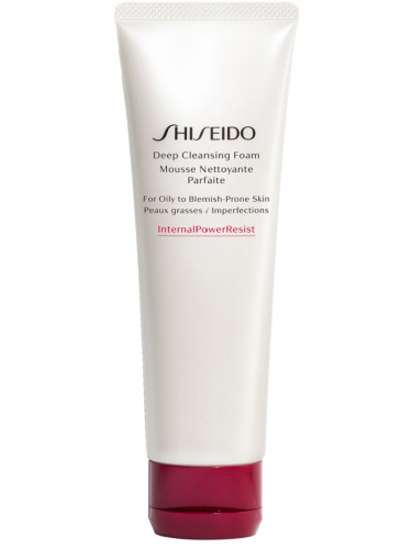 Shiseido Deep Cleansing Foam Дълбоко почистваща пяна за мазна и проблемна кожа 125 ml