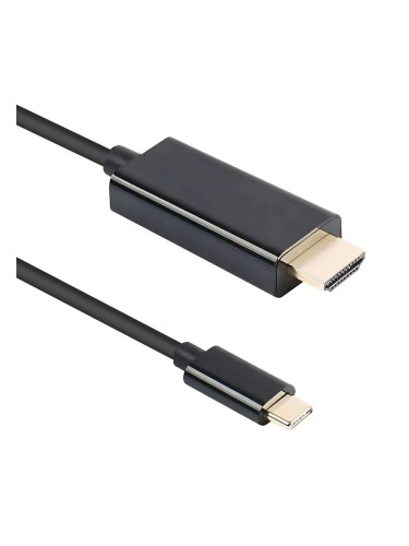 Кабел DeTech, USB-C – DP, 1.8m, 4K, 60Hz, Черен - 18396