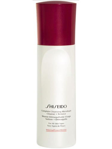 Shiseido Complete Cleansing MicroFoam Пяна за лице за комплексно почистване и овлажняване 180 ml