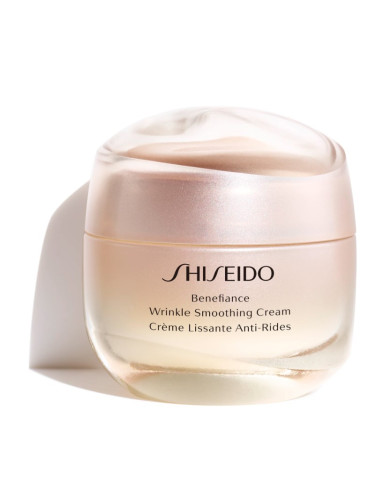 Shiseido Benefiance Wrinkle Smoothing Cream 24h Дневен и нощен крем против бръчки за всички типове кожа на лицето 75 ml