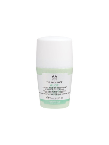 The Body Shop Aloe Caring Roll-On Deodorant Дезодорант за жени 50 ml