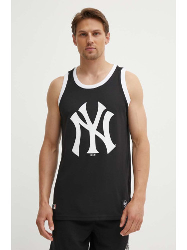 Тениска 47 brand MLB New York Yankees в черно BB017PMFKXZ609497JK