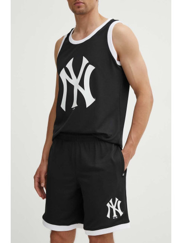 Къс панталон 47 brand MLB New York Yankees в черно BB017PMBSEY617750JK