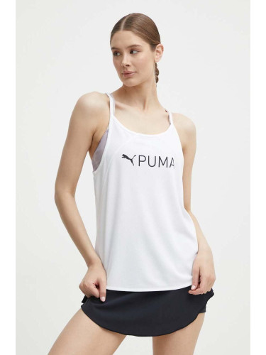 Топ за трениране Puma Fit в бяло 520257 523846