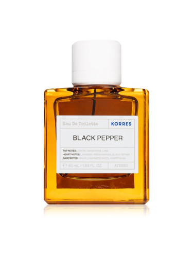 Korres Black Pepper тоалетна вода за мъже 50 мл.