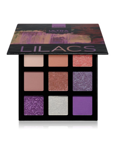 Avon Ultra Colour палитра сенки за очи цвят Lilacs 6,3 гр.
