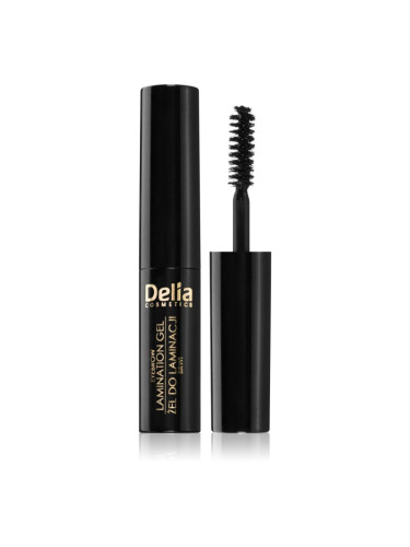 Delia Cosmetics Eyebrow Expert гел за вежди цвят 1.0 Black 4 мл.