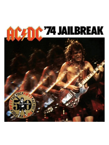 AC/DC - 74 Jailbreak (Gold Coloured) (Anniversary Edition) (LP)