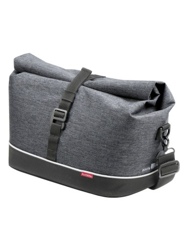 KLICKfix Rackpack City Чанта за багажник Grey/Black 8 L