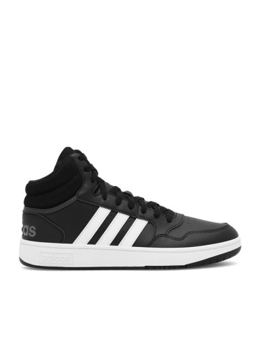 adidas Сникърси HOOPS 3.0 MID GW3020 Черен