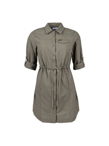 Columbia SILVER RIDGE NOVELTY DRE Дамска рокля, khaki, размер