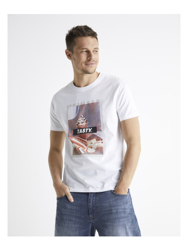 Celio Berelax T-shirt with TASTY print. - Men's
