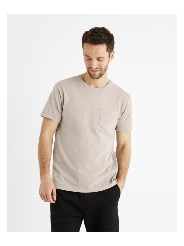 Celio Cotton T-shirt Bewash with pocket - Men