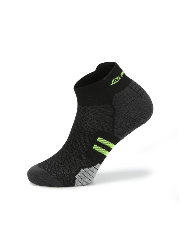 Unisex socks with antibacterial treatment ALPINE PRO DON neon safety yellow
