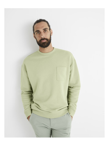 Celio Sweatshirt with Pocket Besweatbox - Mens