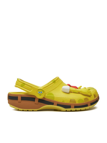 Чехли Crocs Spongebob Classic Clog 209824 Жълт