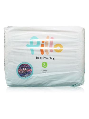 Pillo Premium Mini еднократни пелени 4-8 kg 31 бр.