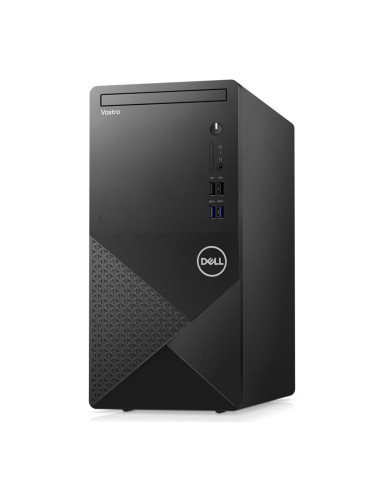 Настолен компютър Dell Vostro 3020 Tower (N2162VDT3020MTEMEA01_UBU), шестнадесетядрен Intel Core i7-13700 2.1/5.2GHz, 8GB DDR4, 512GB SSD NVMe, 4x USB 3.2 Gen 1, Linux