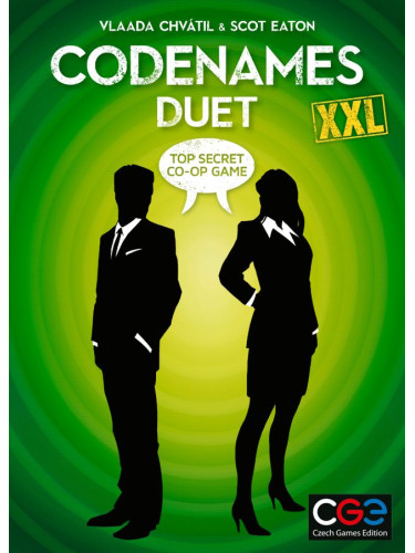  Настолна игра за двама Codenames: Duet XXL - семейна