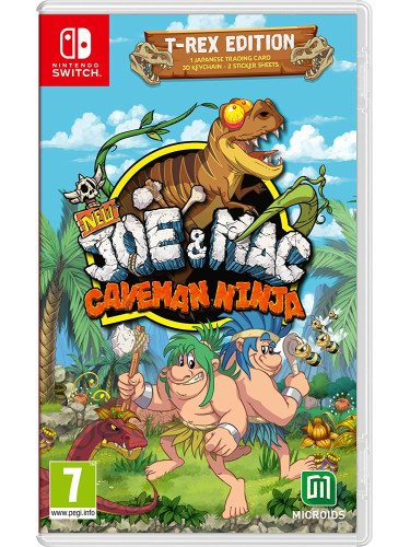 Игра New Joe & Mac: Caveman Ninja - T-Rex Edition за Nintendo Switch