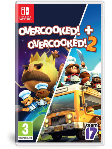 Игра Οvercooked! + Overcooked! 2 - Double Pack за Nintendo Switch
