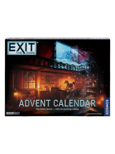  Настолна игра Exit Advent Calendar: The Silent Storm - кооперативна