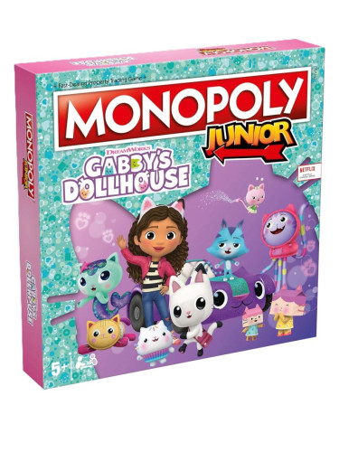  Настолна игра Monopoly Junior: Gabby's Dollhouse - Детска