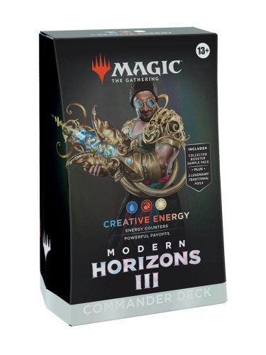  Magic The Gathering: Modern Horizons 3 Commander Deck - Creative Energy