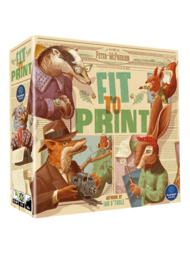  Настолна игра Fit to Print - Семейна