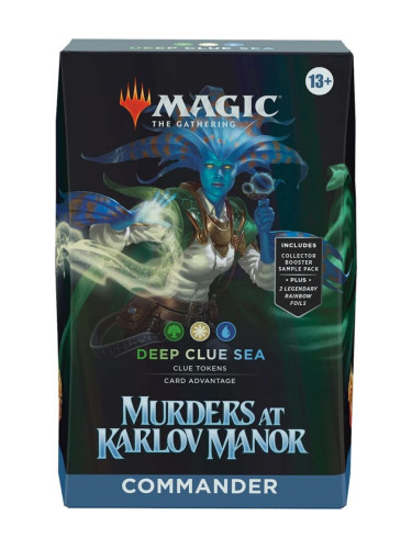  Magic the Gathering: Murders at Karlov Manor Commander Deck - Deep Clue Sea