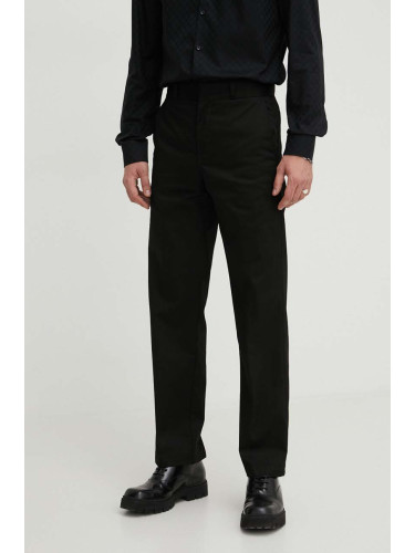 Панталон HUGO в черно със стандартна кройка 50493929