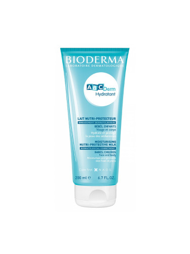 Bioderma ABCDerm Хидратиращо мляко за бебета - 200 ml - Срок на годност: 30.11.2024 г.