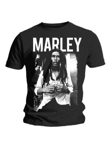 Bob Marley Риза Logo Black/White 2XL