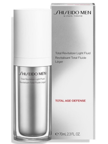 Shiseido Men Total Revitalizer Light Fluid Хидратиращ флуид за лице за мъже 70 ml