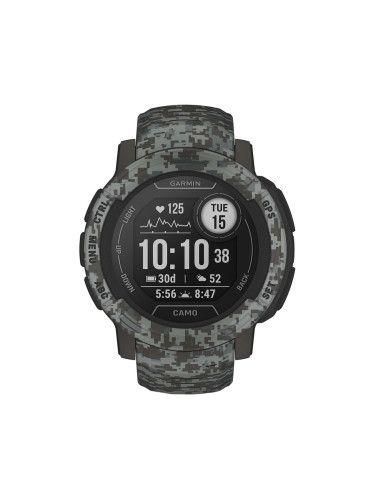 Часовник Garmin Instinct 2 Camo Edition - Graphite Camo 010-02626-03