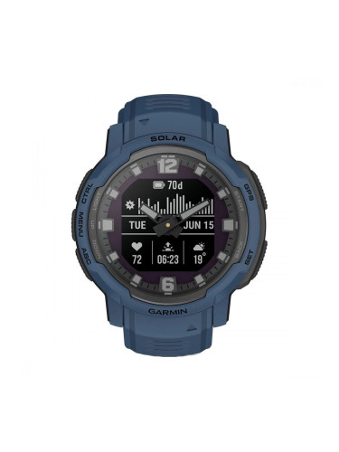 Смарт часовник Garmin Instinct Crossover Solar Tidal Blue 010-02730-02