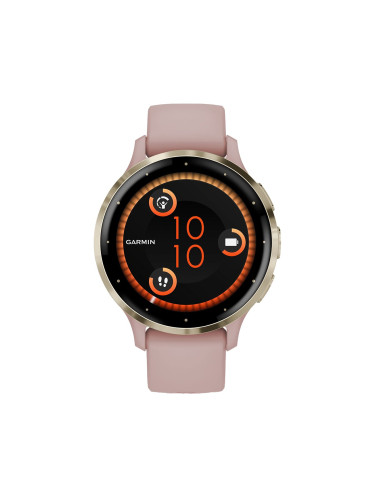 Смарт часовник Garmin Venu 3S Soft Gold/Dust Rose 010-02785-03