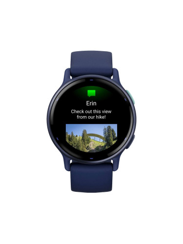 Смарт часовник Garmin Vivoactive 5 Metallic Navy/Navy 010-02862-12