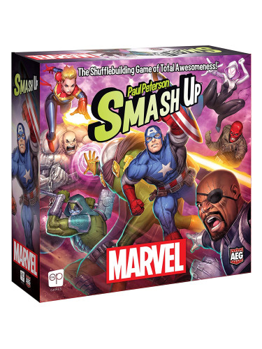  Настолна игра Smash Up: Marvel - семейна