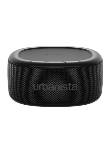 Тонколона Urbanista Malibu, 20W (10W + 10W), Bluetooth, черна, соларно зареждане, IP67 водоустойчивост