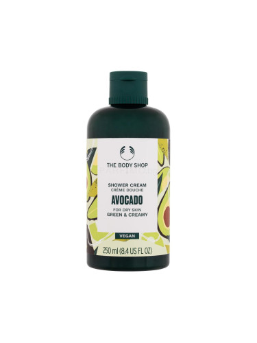 The Body Shop Avocado Shower Cream Душ крем за жени 250 ml