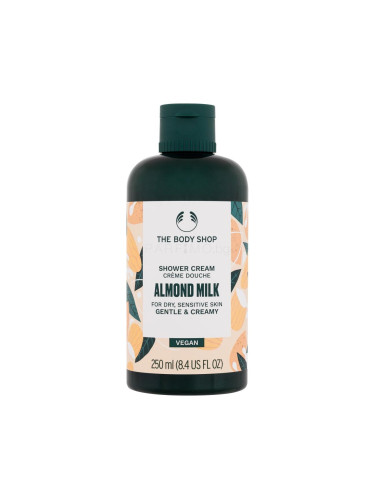 The Body Shop Almond Milk Shower Cream Душ крем за жени 250 ml