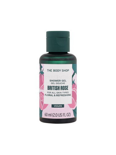 The Body Shop British Rose Душ гел за жени 60 ml