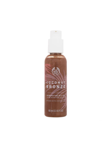 The Body Shop Coconut Bronze Shimmering Dry Oil Олио за тяло за жени 100 ml