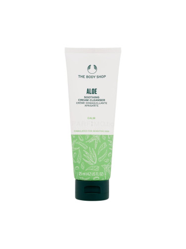 The Body Shop Aloe Soothing Cream Cleanser Почистващ крем за жени 125 ml