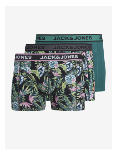 Jack & Jones Drew Боксерки 3 броя Zelen