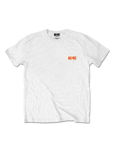 AC/DC Риза Logo White XL