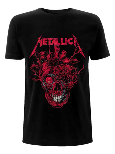 Metallica Риза Heart Skull Black M