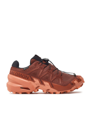 Salomon Маратонки за бягане Speedcross 6 Gore-Tex L47584300 Коралов