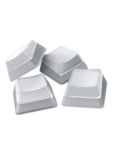 Капачки за механична клавиатура Razer Phantom Keycap Upgrade Set White (RC21-01490100-R3M1), за Razer клавиатури, бели